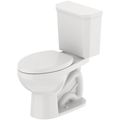Product Image of Duravit No.1 PRO 1.28 GPF Rimless Elongated Transitional Two Piece Toilet, Single Flush, ADA Compliant, w/ Left Lever Flush and Seat (White)