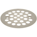 Product Image of 4-1/4" Strainer w/ Screws for Fiberglass Shower Stalls (Brushed Nickel)