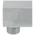 Product Image of Square Supply Wall Elbow for Hand Shower (Chrome)