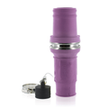 Product Image of Male, Plug Insulator, Crimped, 313MCM to 777MCM Cable, 1135Amp Max., 1000Volt, 49 Series, Rhino-Hide Single Pole Connector (Purple)