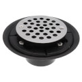 Product Image of 4" ABS Shower/Floor Drain w/ Stainless Steel Round Strainer