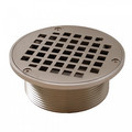 Product Image of 5" Round Brushed Nickel Strainer w/ 3-1/2" Metal Spud