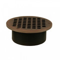 Product Image of 5" Round Old World Bronze Strainer w/ 3-1/2" Metal Spud