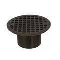Product Image of 4-1/4" Round Old World Bronze Strainer w/ 2" Metal Spud