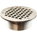Product Image of 5" Round Nickel Bronze Strainer w/ 3-1/2" Metal Spud