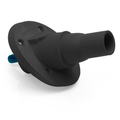Product Image of 22 Series Panel Mount Receptacle, Female, 690A Max, 600V 30 Degree Angle, 1.00"L Threaded Stud Termination, 250-777 MCM Cable Range (Black)