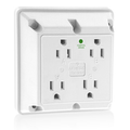 Product Image of 15A 4-in-1 Quadruplex Receptacle/outlet, Hospital Grade (White)