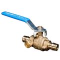 Product Image of 1/2" Expansion PEX Straight Full Port Brass Ball Valve w/ Drain (Lead Free)