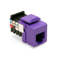 Product Image of Voice Grade Quickport, Jack, 6P6C (Purple)