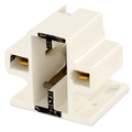 Product Image of Gx23, Gx23-2 Base, 2-pin, Compact Fluorescent Lampholder, Screw-down (Black) White Body