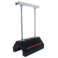 DBE Series Dura-Blok Support w/ Rod Risers & Channel (5-1/2" - 16")