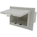Product Image of InBox Electrical Box for Flat Surfaces W/ Weatherproof Cover