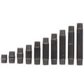Product Image of 1-1/2" Schedule 40 Black Nipple Set (Close to 6" Length)