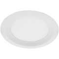 Product Image of 6" Round Baffle Slim Downlight, 5 CCT Selectable - Matte White (15W)
