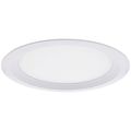 Product Image of 8" Round Baffle Slim Downlight, 5 CCT Selectable - Matte White (18W)