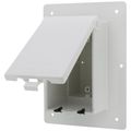 Product Image of Weatherproof Recessed Non-Metallic Low Profile InBox for 1-1/2" Wall Systems