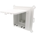 Product Image of 2-Gang Extra-Duty Low-Profile Weatherproof InBox for New Vinyl Siding Construction