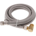 Product Image of 60" Braided Stainless Steel Dishwasher Connector w/ MIP Elbow (3/8" x 3/8" Compression)