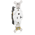 Product Image of 20A Single Receptacle/outlet, Self-grounding (White)