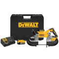 Product Image of 20V MAX XR Lithium-Ion Cordless Brushless Deep Cut Band Saw Kit with (2) Batteries 5Ah, Charger and Case