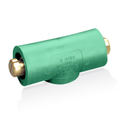 Product Image of 18 Series Single Pole Cam Type Adapter, Double Male, 400A Max (Green)