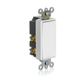 Product Image of 3A, 24v Ac/dc Low Vage Momentary Contact Single Pole Single Throw Decora Plus, Switch, Center Off, Commercial Spec Grade (White)