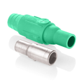Product Image of 22 Series Plug, Female, 600A Max, 600V Crimp Tube Termination, 350-500 MCM Cable Range (Green)