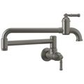 Product Image of Broderick Wall Mount Pot Filler (Black Stainless), 1190LFL-KS