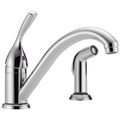 Product Image of Classic 2-Hole Single Handle Kitchen Faucet w/ Spray (Chrome)