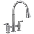 Product Image of Broderick 2 Handle Pulldown Bridge Kitchen Faucet (Arctic Stainless)