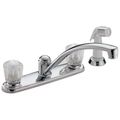 Product Image of 2 Handle Kitchen Faucet w/ Spray (Chrome), 2402LF
