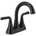 Product Image of Kayra 2 Handle Tract-Pack Centerset Bathroom Faucet (Matte Black), 2533LF-BLTP