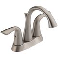 Product Image of Lahara 2 Handle Tract-Pack Centerset Bathroom Faucet (Stainless), 2538-SSTP-DST