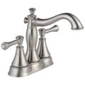Product Image of Cassidy 2 Handle Centerset Bathroom Faucet, Metal Pop-Up (Stainless), 2597LF-SSMPU