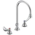 Product Image of Commercial 27C1 / 27C2 2 Handle 8" Below Deck Mount Faucet (Chrome), 27C2924