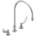 Product Image of Commercial 27C1 / 27C2 2 Handle 8" Below Deck Mount Faucet (Chrome), 27C2934-R7