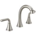 Product Image of Kayra Two Handle Widespread Pull-Down Bathroom Faucet, 3533LF-SSPDMPU (Stainless)