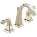 Product Image of Dryden 2 Handle Widespread Bathroom Faucet (Polished Nickel), 3551-PNMPU-DST
