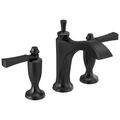 Product Image of Dorval 2 Handle Widespread Bathroom Faucet (Matte Black), 3556-BLMPU-DST