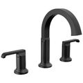 Product Image of Tetra Two Handle Widespread Bathroom Faucet, 1.2 GPM (Matte Black), 35588-BL-DST