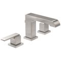 Product Image of Ara 2 Handle Widespread Bathroom Faucet (Stainless), 3567-SSMPU-DST
