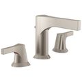 Product Image of Zura 2 Handle Widespread Bathroom Faucet (Stainless), 3574-SSMPU-DST