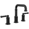 Product Image of Broderick Two Handle Widespread Bathroom Faucet, 1.2 GPM (Matte Black), 3584-BL-DST