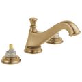 Product Image of Cassidy 2 Handle Widespread Bathroom Faucet, Low Arc Spout, Less Handles (Champagne Bronze), 3595LF-CZMPU-LHP