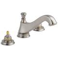 Product Image of Cassidy 2 Handle Widespread Bathroom Faucet, Low Arc Spout, Less Handles (Stainless), 3595LF-SSMPU-LHP
