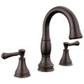 Product Image of Cassidy Two Handle Widespread Pull Down Bathroom Faucet, 1.2 GPM (Venetian Bronze), 3597-RBPD-DST