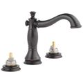 Product Image of Cassidy 2 Handle Widespread Bathroom Faucet, Less Handles (Venetian Bronze), 3597LF-RBMPU-LHP