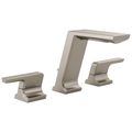 Product Image of Pivotal Two Handle Widespread Bathroom Faucet, 1.20 GPM (Lumicoat Stainless), 3599LF-SS-PR-MPU