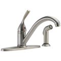 Product Image of Single Handle Kitchen Faucet w/ Spray (Stainless Steel) (Stainless)