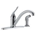 Product Image of Commercial HDF Single Handle Kitchen Faucet w/ Spray (Chrome), 400LF-HDF